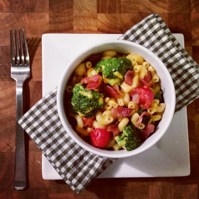 Weeknight Warrior – Chicken, Broccoli, and Tomato Mac