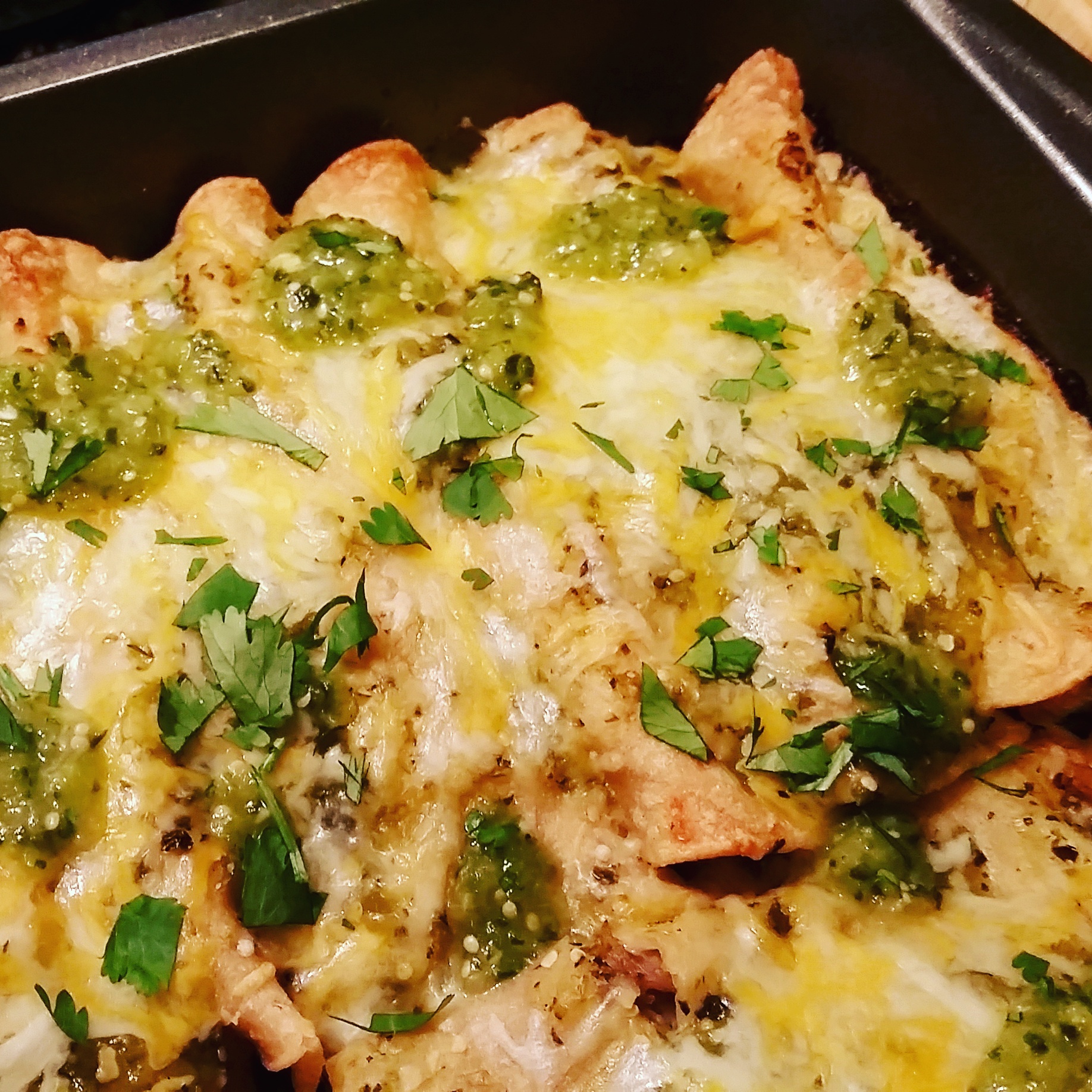 It’s Been a While…Enchiladas Verde